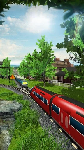 Изображение игры: Euro Train Racing 3D