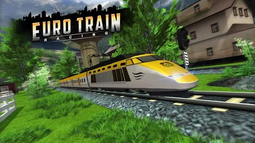 Изображение игры: Euro Train Racing 3D