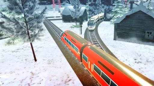 Изображение игры: Euro Train Racing 3D