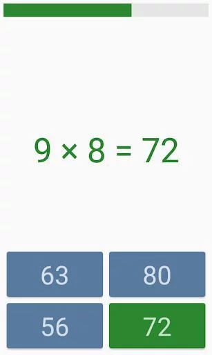 Изображение игры: Multiplication table Premium
