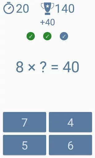 Изображение игры: Multiplication table Premium