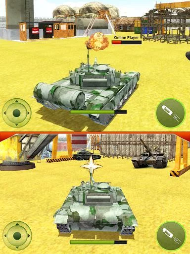 Изображение игры: War Games Blitz: Tank Shooting Games