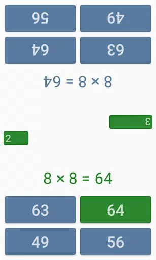 Изображение игры: Multiplication table
