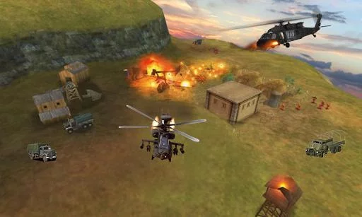 Изображение игры: Helicopter Air Gunship: Modern War