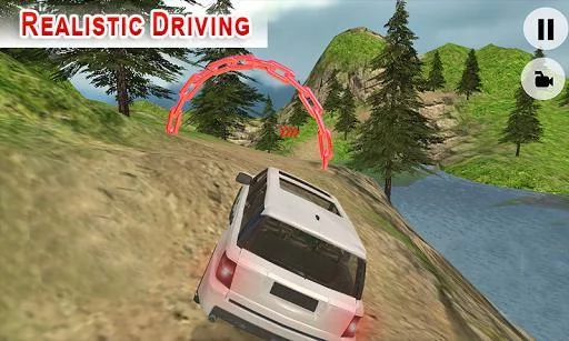 Изображение игры: Offroad Land Cruiser Jeep Car Sim