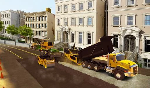 Изображение игры: Road Builder Construction Sim Games
