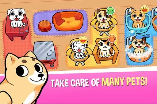 Изображение игры: My Virtual Pet Shop - Cute Animal Care Game