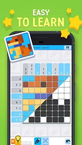 Изображение игры: Logic Pic ✏️ - Picture Cross & Nonogram Puzzle