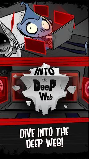 Изображение игры: Into the Deep Web - Internet Mystery Idle Clicker