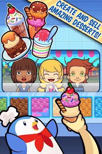 Изображение игры: My Ice Cream Truck - Make Sweet Frozen Desserts