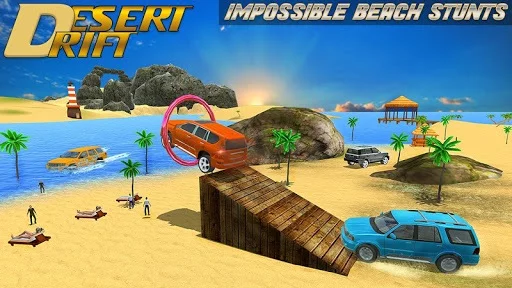 Изображение игры: Dubai jeep Drift Desert Race