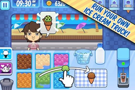 Изображение игры: My Ice Cream Truck - Make Sweet Frozen Desserts