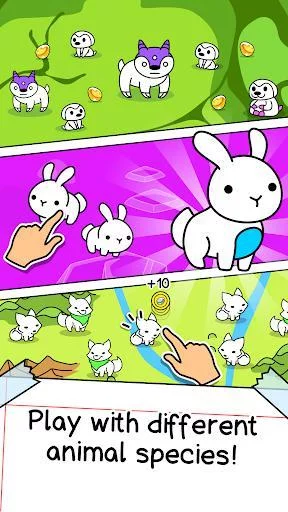 Изображение игры: Evolution Galaxy - Mutant Creature Planets Game