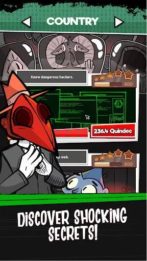 Изображение игры: Into the Deep Web - Internet Mystery Idle Clicker