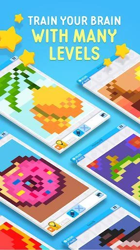 Изображение игры: Logic Pic ✏️ - Picture Cross & Nonogram Puzzle