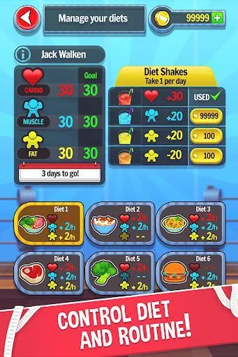 Изображение игры: Fat No More - Be the Biggest Loser in the Gym!