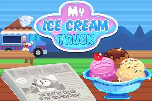 Изображение игры: My Ice Cream Truck - Make Sweet Frozen Desserts