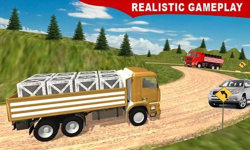 Изображение игры: Indonesian Cargo Truck Driver