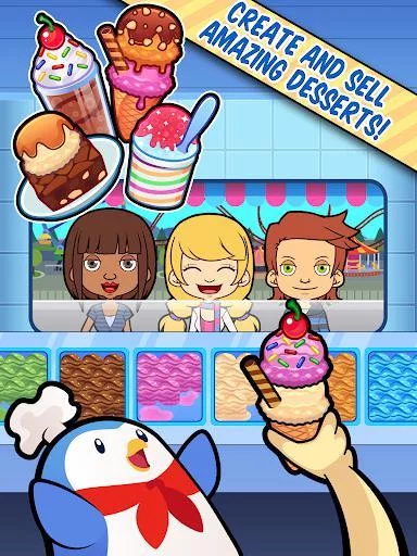 Изображение игры: My Ice Cream Truck - Make Sweet Frozen Desserts