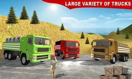 Изображение игры: Indonesian Cargo Truck Driver