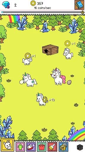 Изображение игры: Unicorn Evolution - Fairy Tale Horse Game
