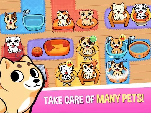 Изображение игры: My Virtual Pet Shop - Cute Animal Care Game