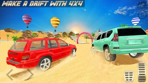 Изображение игры: Dubai jeep Drift Desert Race