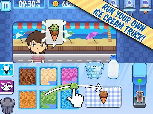 Изображение игры: My Ice Cream Truck - Make Sweet Frozen Desserts