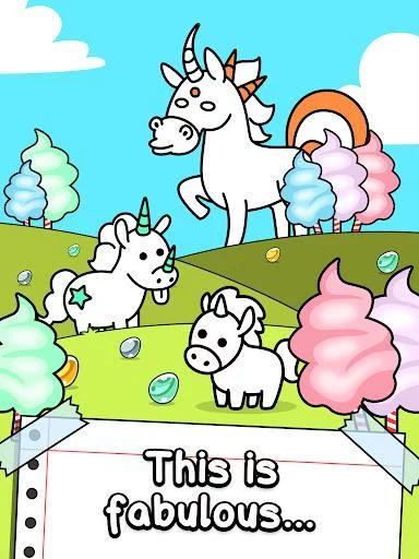 Изображение игры: Unicorn Evolution - Fairy Tale Horse Game