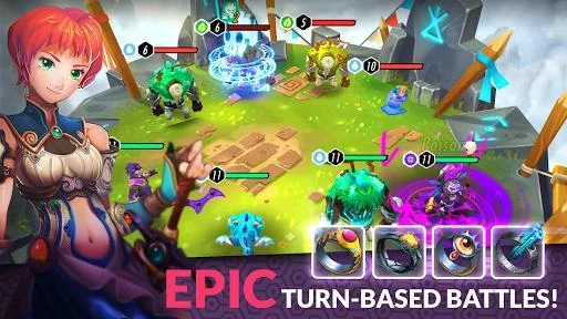 Изображение игры: Heroes of Rings: Dragons War