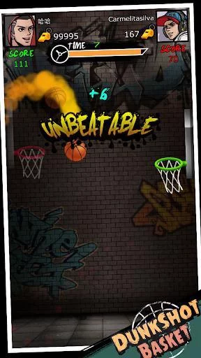Изображение игры: Dunk Shot Basket
