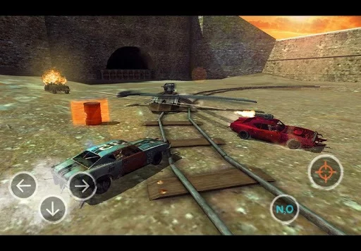 Изображение игры: Avenging Cars Battle Royale