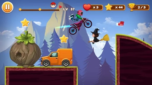 Изображение игры: Stunt Moto Racing