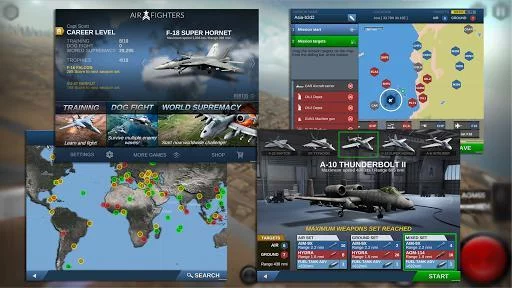 Изображение игры: AirFighters