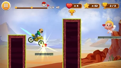 Изображение игры: Stunt Moto Racing