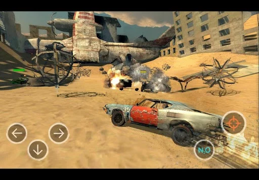 Изображение игры: Avenging Cars Battle Royale