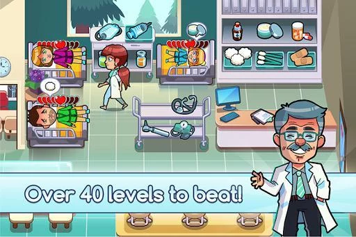 Изображение игры: Hospital Dash - Healthcare Time Management Game