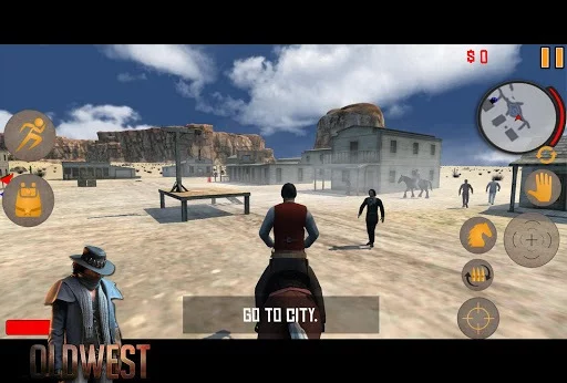 Изображение игры: Old West (Sandboxed Western)