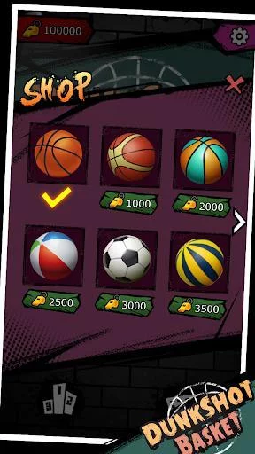Изображение игры: Dunk Shot Basket