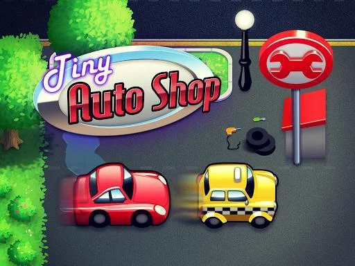 Изображение игры: Tiny Auto Shop - Car Wash and Garage Game