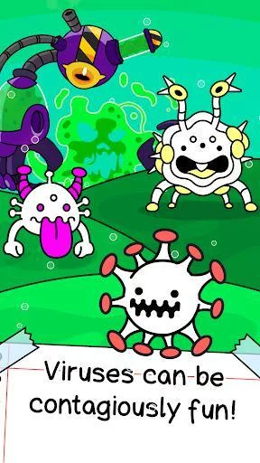 Изображение игры: Virus Evolution - Merge & Create Mutant Diseases