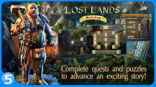 Изображение игры: Lost Lands: Mahjong Premium
