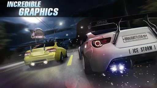 Изображение игры: Drag Battle Racing