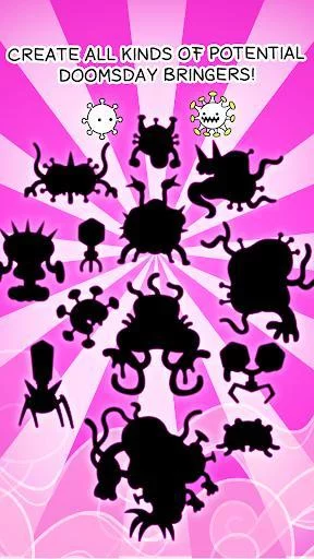 Изображение игры: Virus Evolution - Merge & Create Mutant Diseases