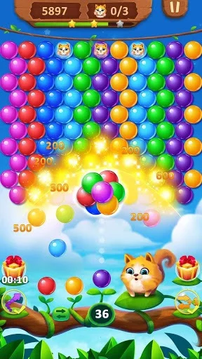Изображение игры: Bubble Bird Rescue