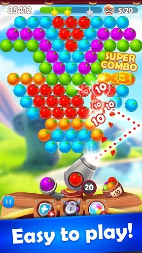 Изображение игры: Bubble Kingdom