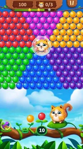 Изображение игры: Bubble Bird Rescue