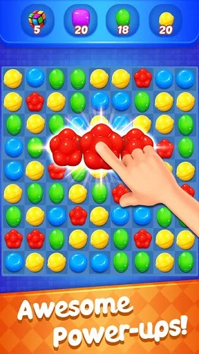 Изображение игры: Sweet Candy Witch - Match 3 Puzzle Free Games