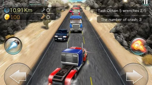 Изображение игры: Car Racing - Turbo Rush Racing