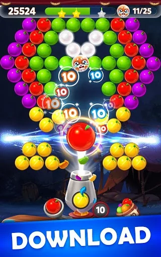 Изображение игры: Bubble Kingdom